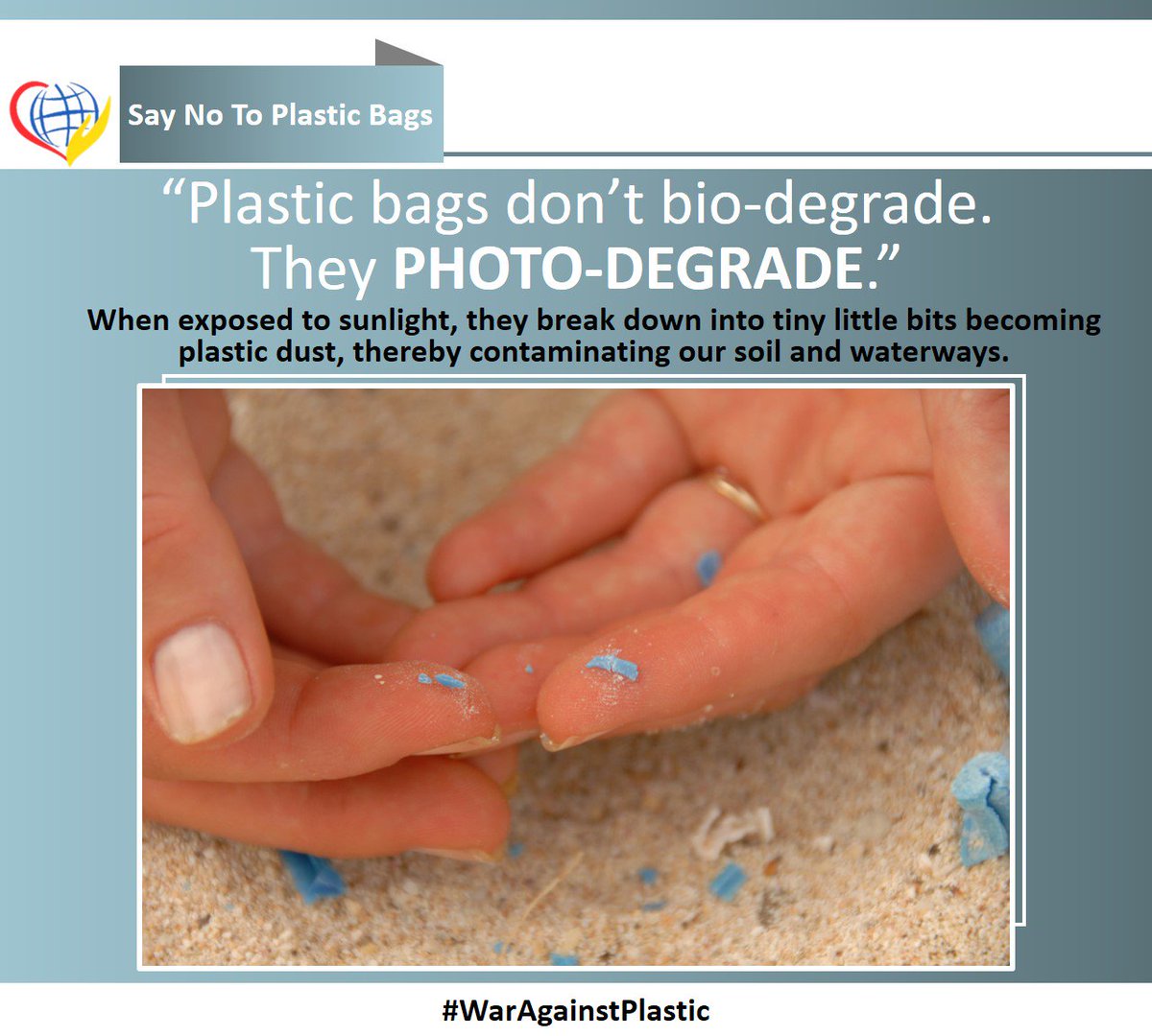 lovethyworld_'s tweet photo. Did you know??

#waragainstplastic @RiseAbovePlstcs  @NoPlasticBags1@PlasticPollutes  @SocialMissions @Change https://t.co/VDYdSdtFHM