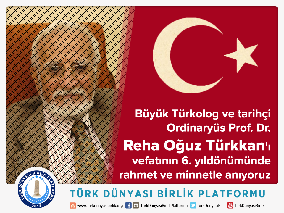 Büyük Türkolog, tarihçi, yazar, Ord. Prof. Dr. #RehaOğuzTürkkan'ı vefatının 6. yılında rahmet ve minnetle anıyoruz.