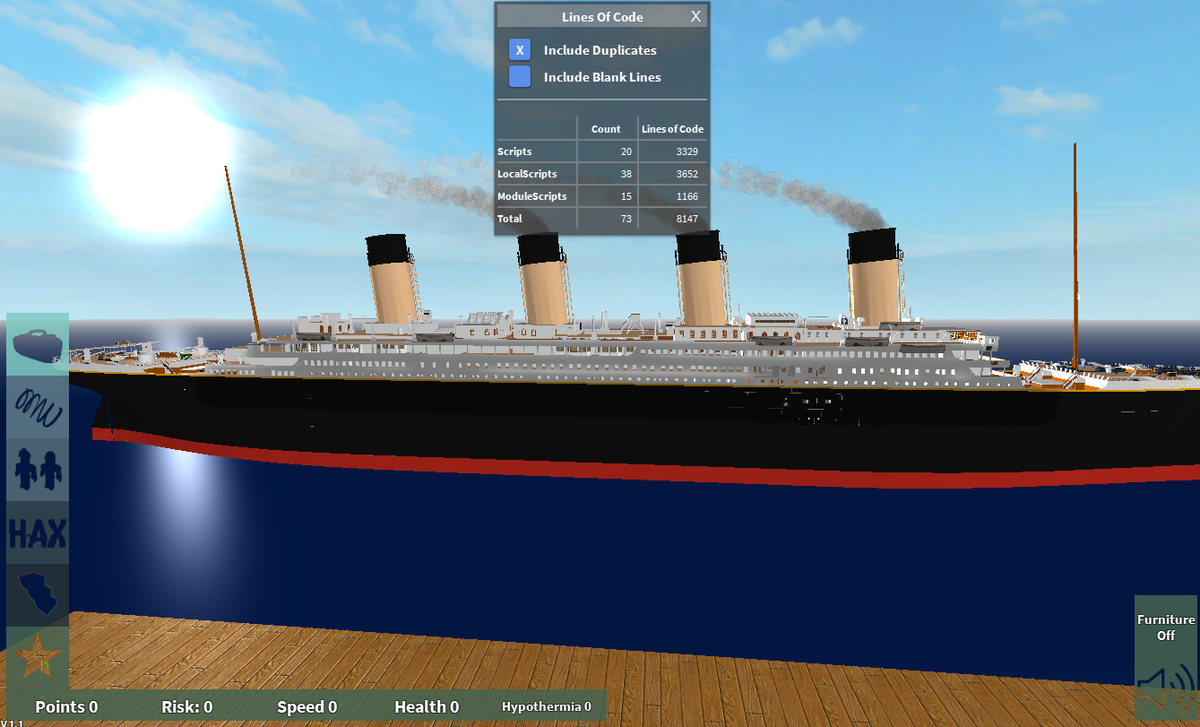 Roblox Titanic Part 1