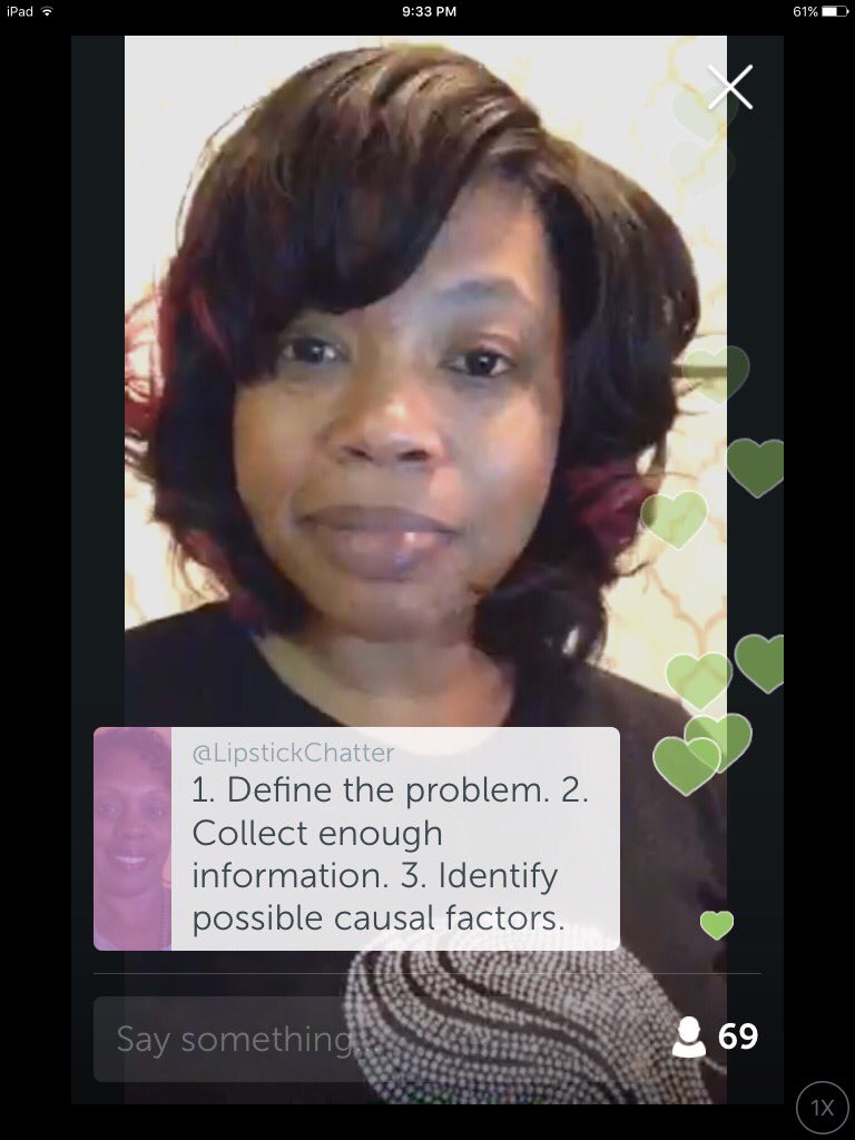 ChaunteleHolley's tweet photo. .@EpicAprille on #Periscope: LIVE🎯 Coaching on how to coach resistant clients. #accountabil… https://t.co/pGhGwhkGo2 https://t.co/pMIJnnrTtP