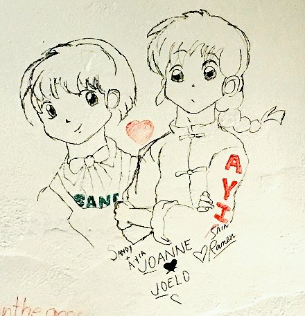 ShinRamenMagic's tweet photo. More wall #graffiti! Have you made your mark yet? #signthewall #art #laart #laartists #ramenmagic #larestaurants https://t.co/ZrczA3qnLF