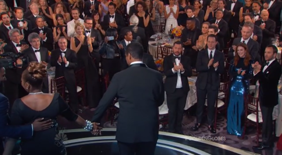 JarettSays's tweet photo. This is a beautiful thing. #GoldenGlobes https://t.co/xwgn2pNl6y