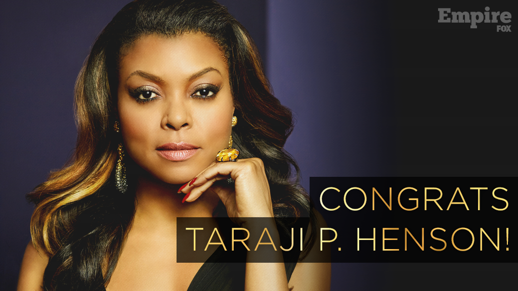 EmpireTVSeries's tweet photo. Congrats, @TherealTaraji for winning the #GoldenGlobe award for Best Actress in a TV Series Drama! #Empire https://t.co/PndyFcnvy2