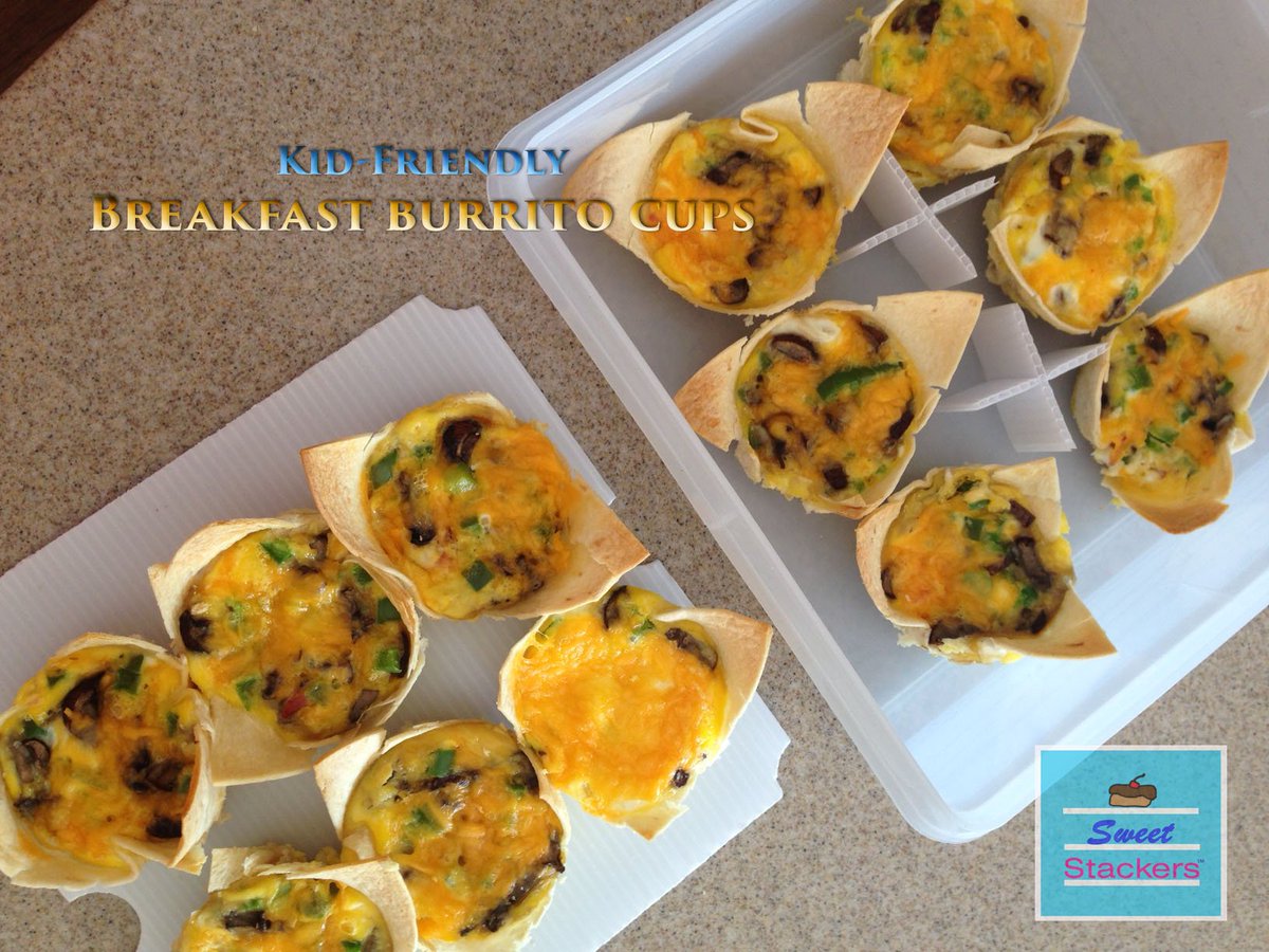 SweetStackers's tweet image. Breakfast Burrito Cups wp.me/p28bVa-CJ via @sweetstackers #kidfriendly #healthy