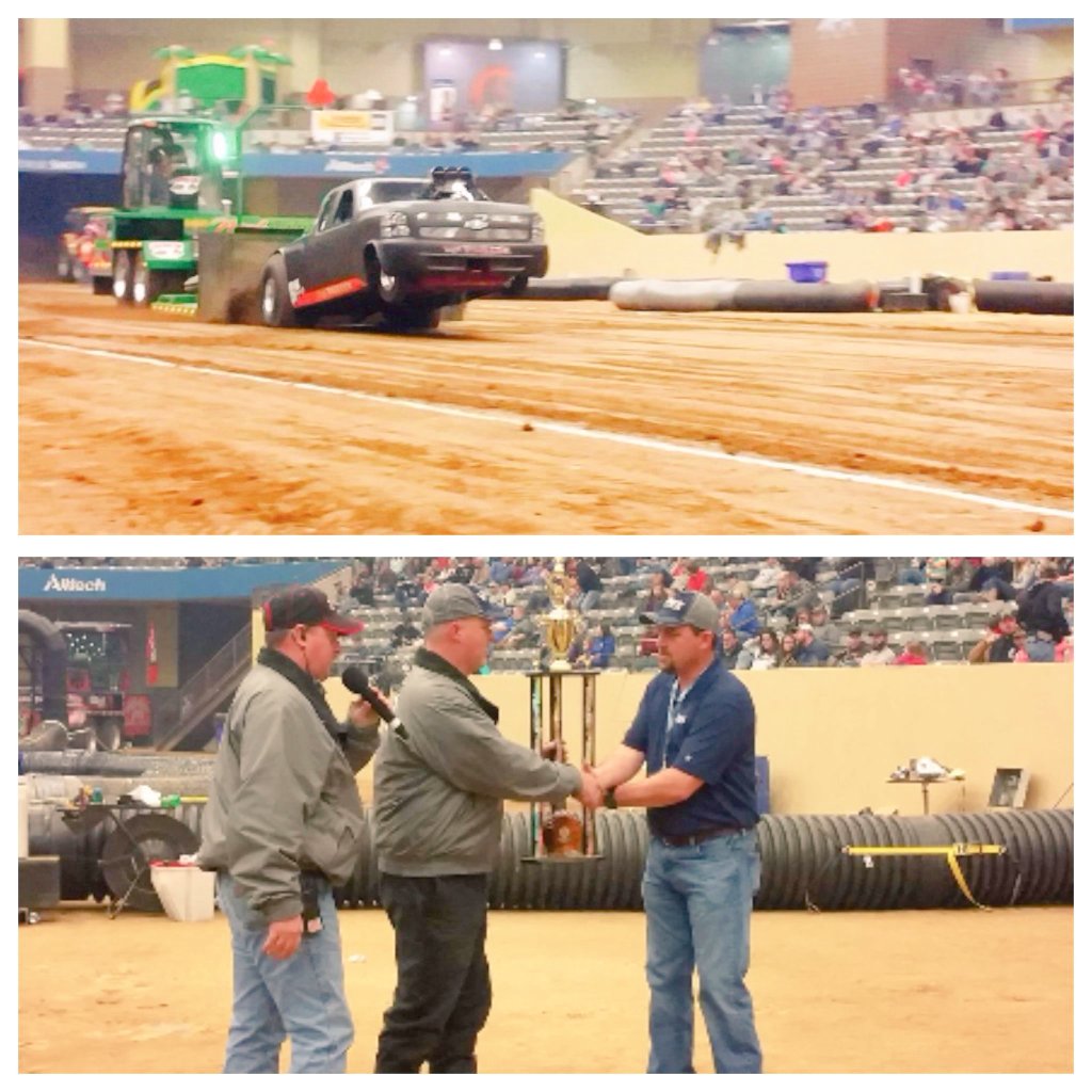 M3Pulling's tweet photo. KY Invitational Truck Pull, Saturday night finals, Brian finished 2nd overall with #Driller and Doc came in 6th. https://t.co/T2rslgg4en