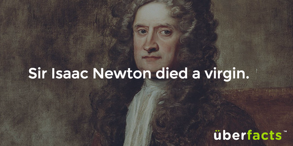 UberFacts's tweet photo. Sorry, Isaac. https://t.co/rNiEhsyMZT