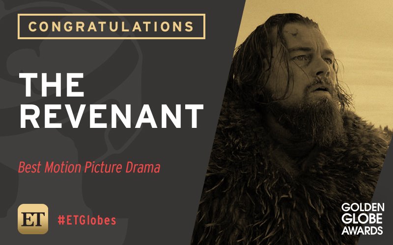 2016 골든글로브 시상식 영화부문 수상자들 | 인스티즈