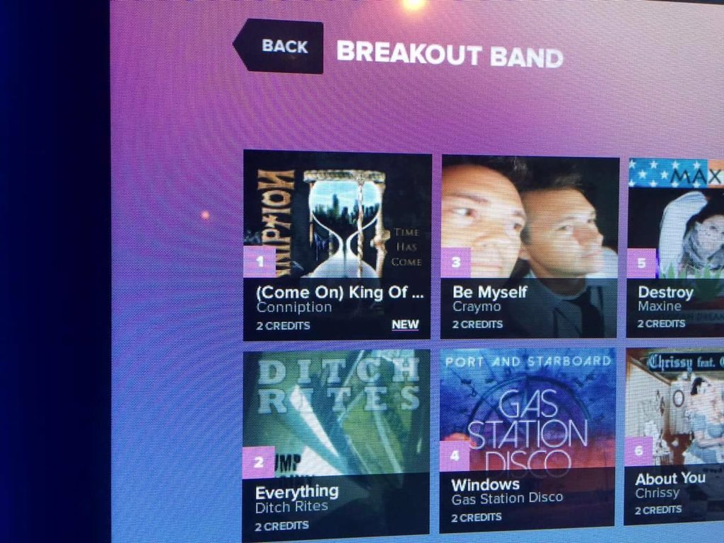 tweetConniption's tweet image. We are listed #1 on Touchtunes Breakout Band list! Give us a play at your favorite bar!