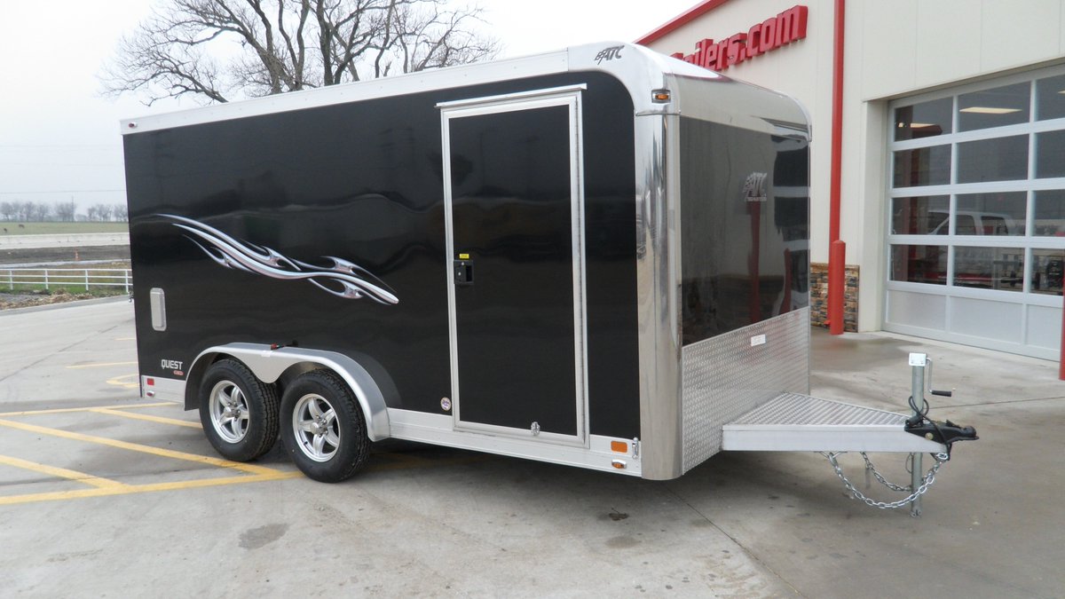 FlatRockSells's tweet photo. The Ultimate All Aluminum Motorcycle Hauler Trailer. https://t.co/yIWNV4L8A4