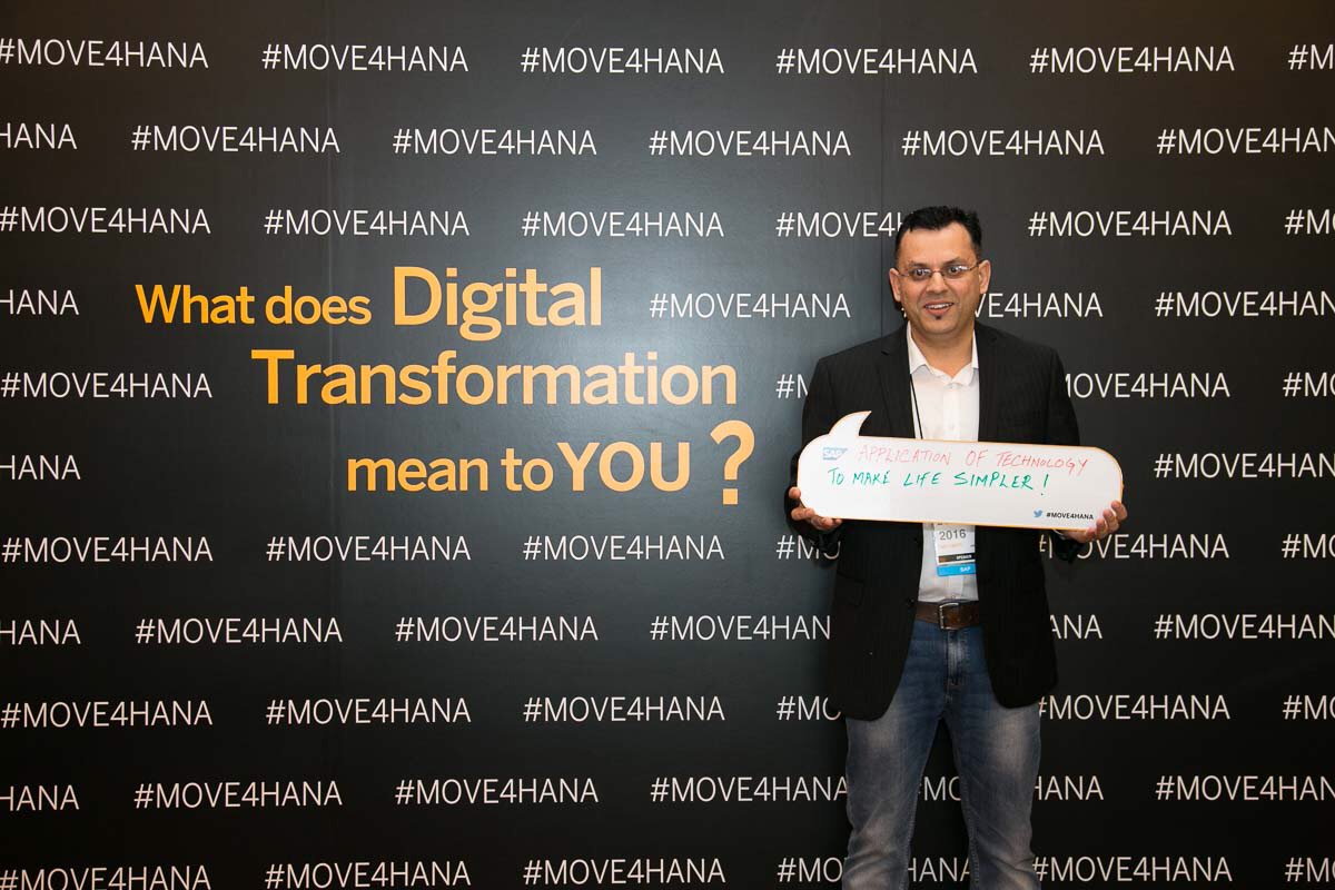 #MOVE4HANA #SAP #RUNSIMPLE Digital Transformation makes life simpler!