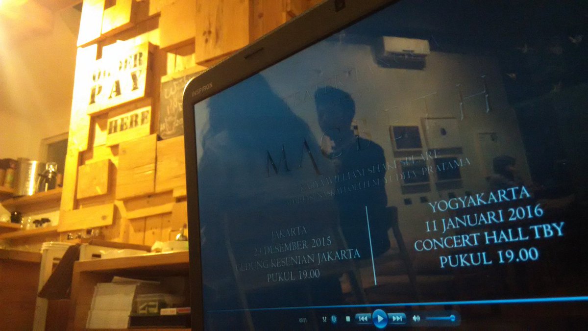 YOGYAKARTA
11 JANUARI 2016
CONCERT HALL TBY 
7PM
Cc: <a href="/UKMMusikUMY/">UKM Musik UMY</a> <a href="/komunikasiumy/">Ilmu Komunikasi UMY</a> <a href="/HMSUMY/">Teknik Sipil UMY</a> <a href="/nikigakka_UMY/">NIKIGAKKA UMY</a> <a href="/RPC_UMY/">UKM Fotografi UMY</a>