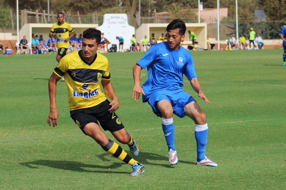 HPFC_LMC's tweet photo. Congratulations Caelan! he had his first game in Spanish 3rd division yesterday with @marmenorcf . Keep working! https://t.co/hzP28wRIcB