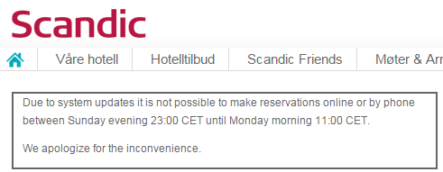 gardpett's tweet photo. @ScandicNorge Bookingen deres er stengt enda. Når åpner den? https://t.co/NOL7Ypewqc