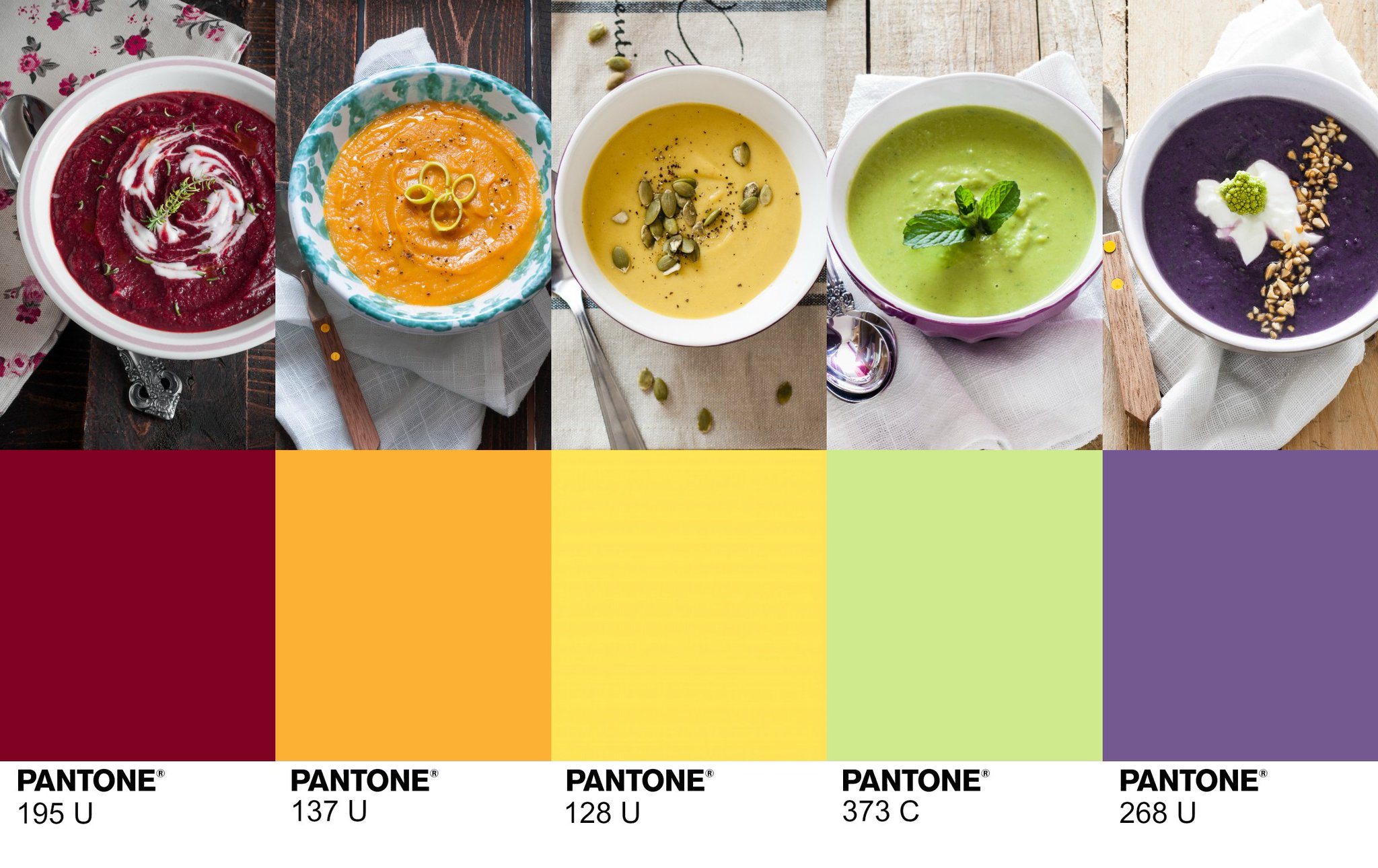 Simona Biancavaniglia My Food Project Color Soup Pantone Pantonetrends T Co Maekw3k5fb T Co Ytucarnaeh