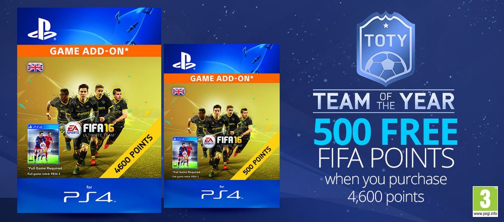 shoptonet's tweet photo. Buy 4600 Fifa Points and get 500 #FREE. Limited Time Only! #dealNOW #FUT #TOTY #FIFA https://t.co/PVC8TJLw1g https://t.co/tAhHHa0yN1