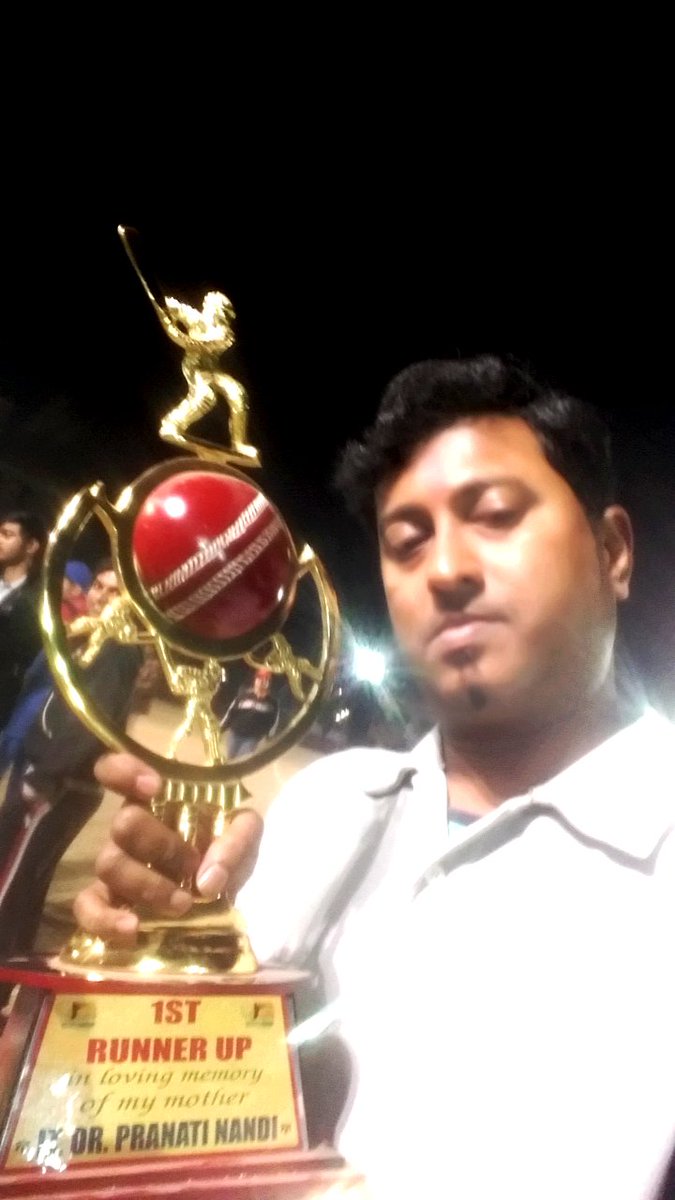 With the Runners up trophy, Kalindi Challenges League #Cricket as a Captain #KalindiPlot #KCL #ParaCricket #Kolkata