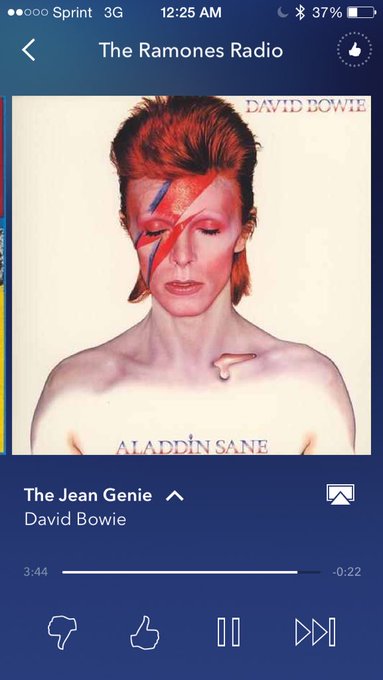 #RIPDavidBowie #thinwhiteduke #ziggystardust  you were such an amazing musician and a real nice guy.<a href="/tag/ripdavidbowie"class="tags">#RIPDavidBowie</a><a href="/tag/thinwhiteduke"class="tags">#thinwhiteduke</a><a href="/tag/ziggystardust"class="tags">#ziggystardust</a>