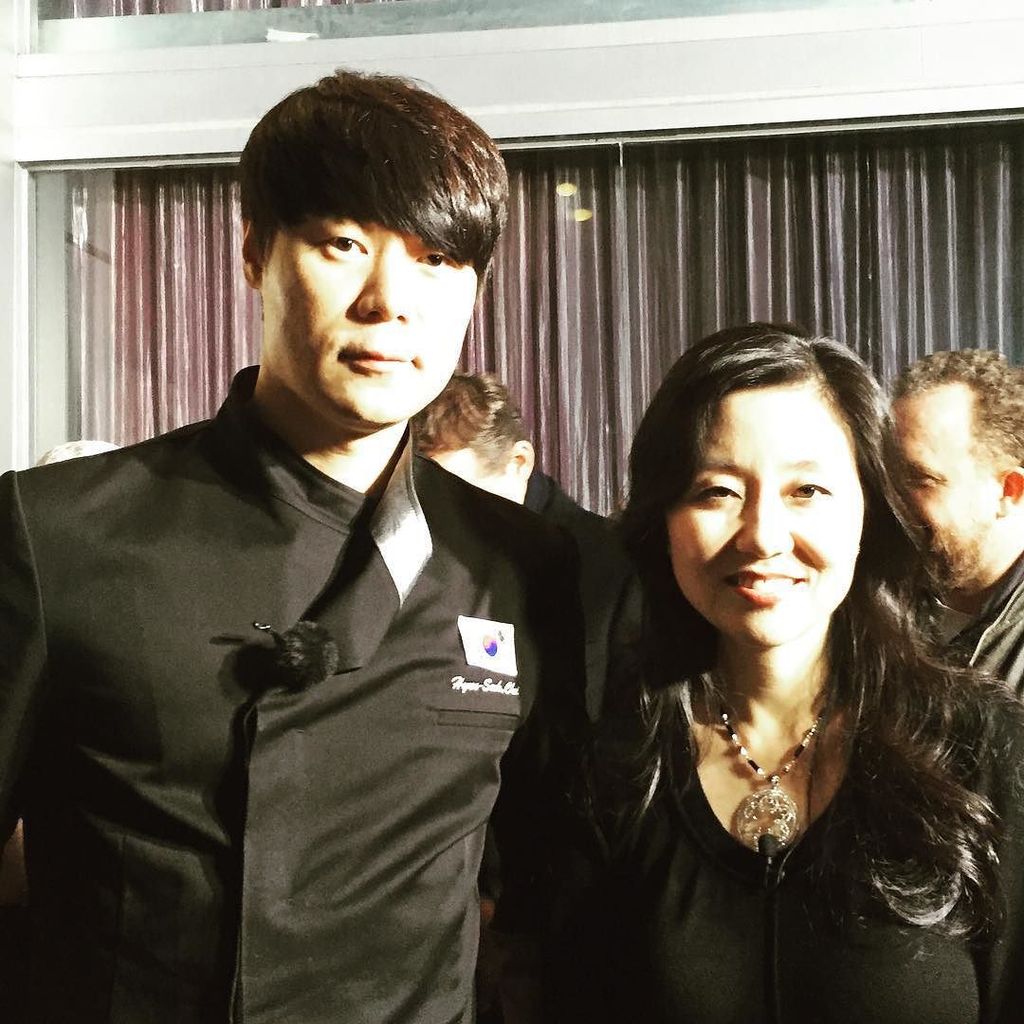 JeannieChoLee's tweet photo. With @crazychefchoi talented chef of #ElbontheTable &amp; TV host listed in @theworlds50best https://t.co/YGrSDHJUbc
