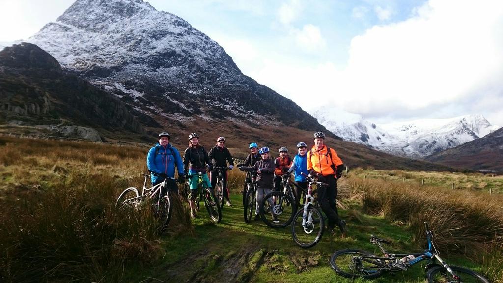 Nice gentle <a href="/cbmeryri/">CBME</a>  #xc club ride to start the new year #snowdonia #mtb #mountainbike