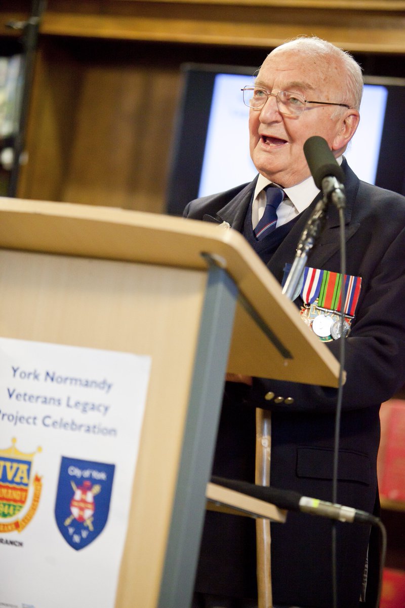 YorkArchivesUK's tweet photo. A favourite #gatewaytohistory memory from CC&OA Sarah- the Celebration Event for the York Normandy Veterans project! https://t.co/wa1Rxt5k8a