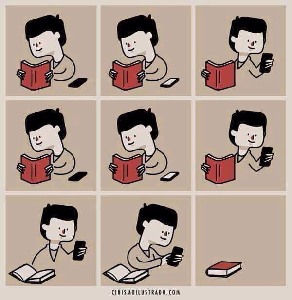 Wellness_ME's tweet photo. The act of physically turning the page of a book in your hand can never be matched by scrolling pixels on a screen. https://t.co/17lm5VpALo