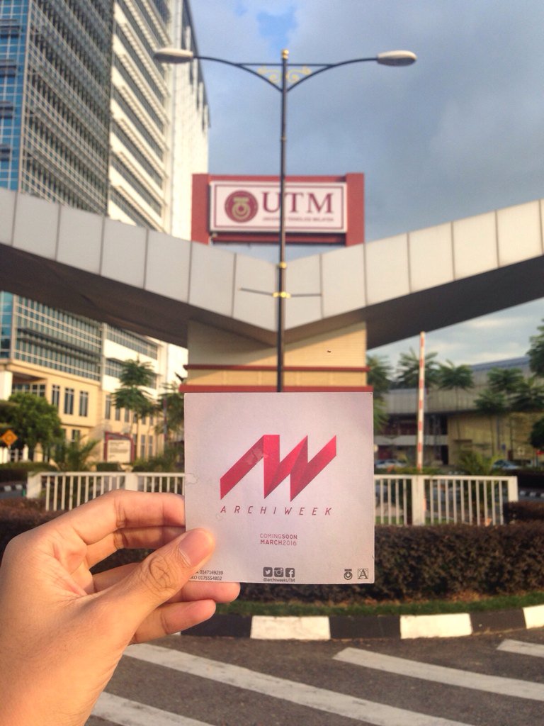 archiweekUTM's tweet photo. Hi, Archiweek di UTMKL #archiweekutm #foa https://t.co/ZEcK0JOeLc
