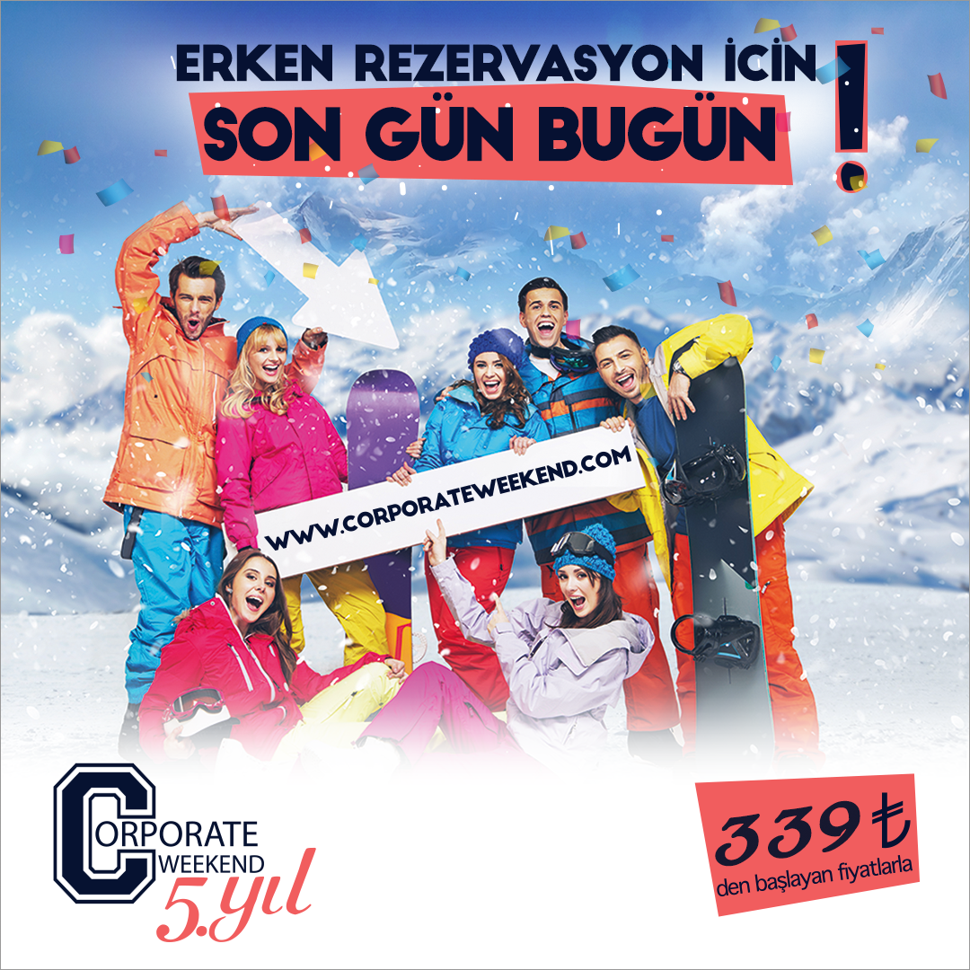 CWeekend's tweet photo. Beyaz yakalı pazartesi sendromunu atlatmanın yolu erken rezervasyonda! Son gün bugün! https://t.co/oWdr8O9Fwi https://t.co/TZsPZeawYS