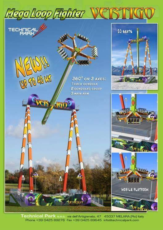 megustalaferia's tweet photo. Novedad de la fabrica #TechnicalPark para 2.016 llamada #MegaLoopFighter #MeGustaLaFeria #Rides #Kermis #Amusement https://t.co/UHxNDzNB7V