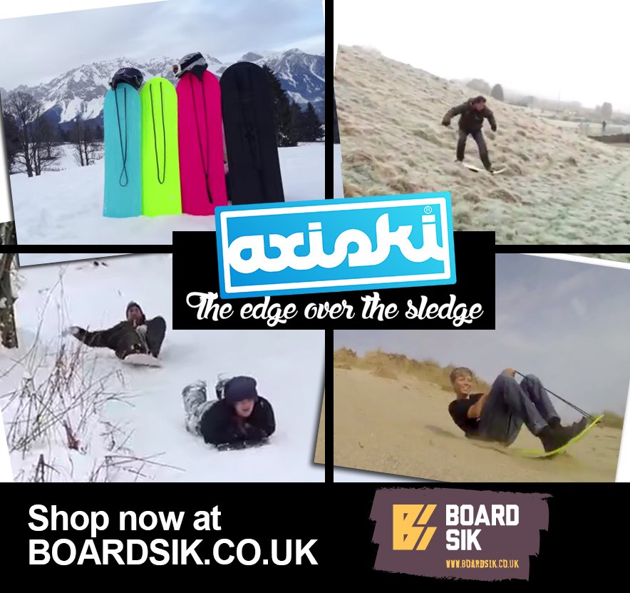 #Axiski - the most versatile #sledge ever! 20% off ow.ly/WT7Tv #snow