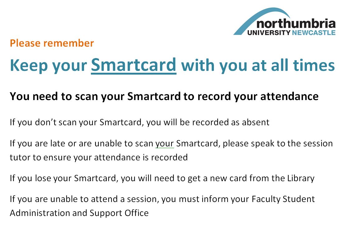 Looking forward to Semester 2?  Remember to bring your Smartcard and swipe to confirm your attendance.