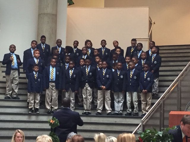 Our choir performed Friday at the Washington Winter Show. Thanks <a href="/WashWinterShow/">WashingtonWinterShow</a> for all your contributions to BWS!