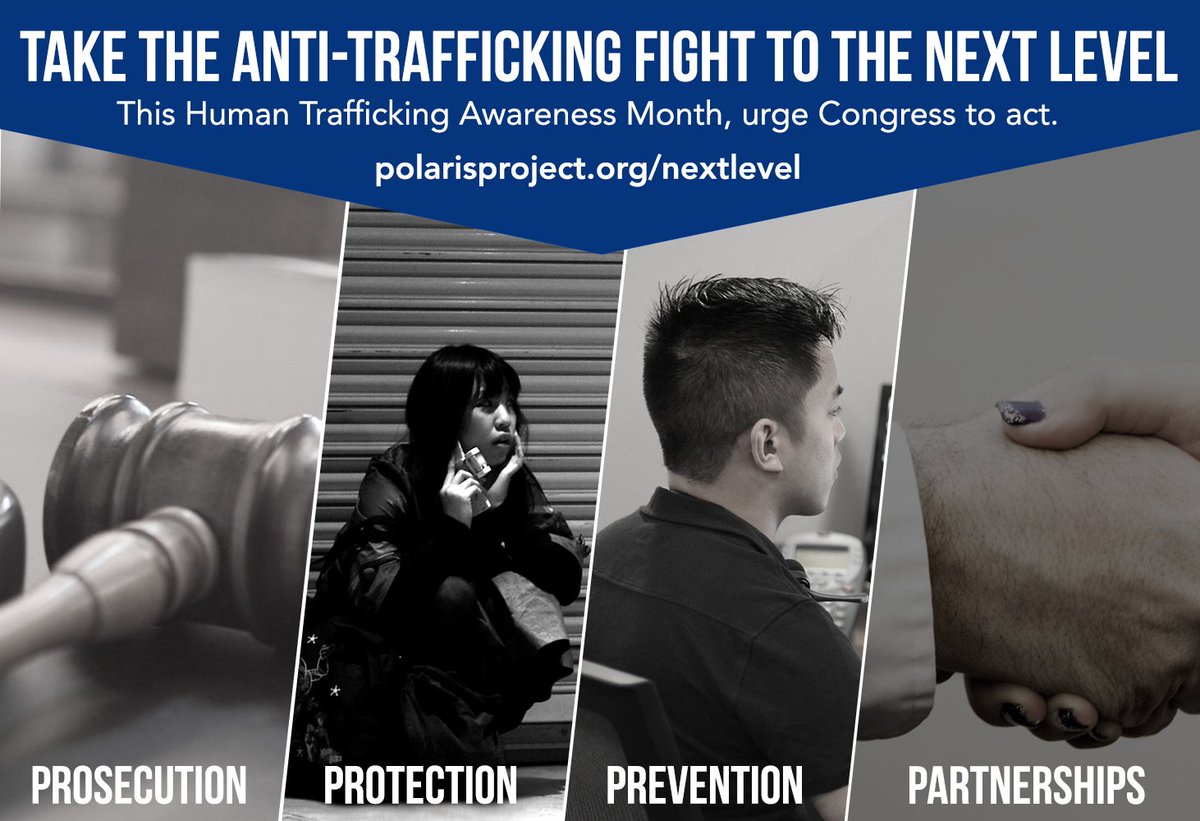 Polaris_Project's tweet photo. On Human Trafficking Awareness Day, we're urging Congress to act. #AntiTraffickingMonth https://t.co/fNuEfqMWxq https://t.co/KhWCQrQiw5