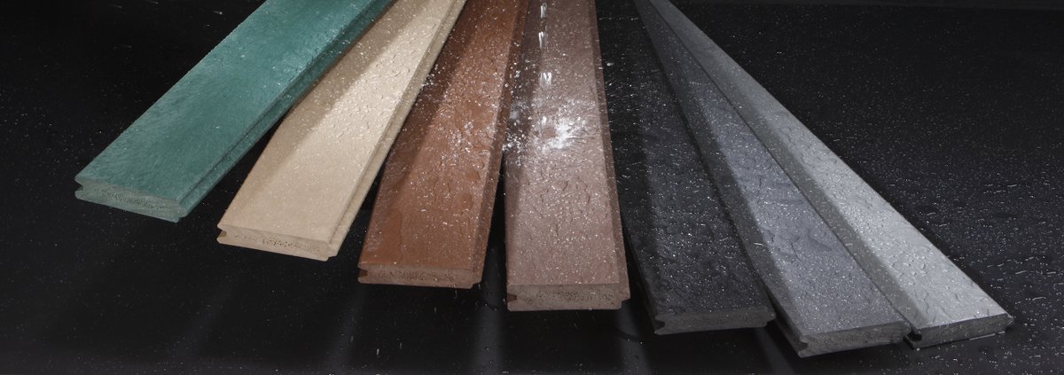 Nederland gaat steeds meer de voordelen zien van 100 % gerecycled kunststof. Terrassen, schuttingen en meer.