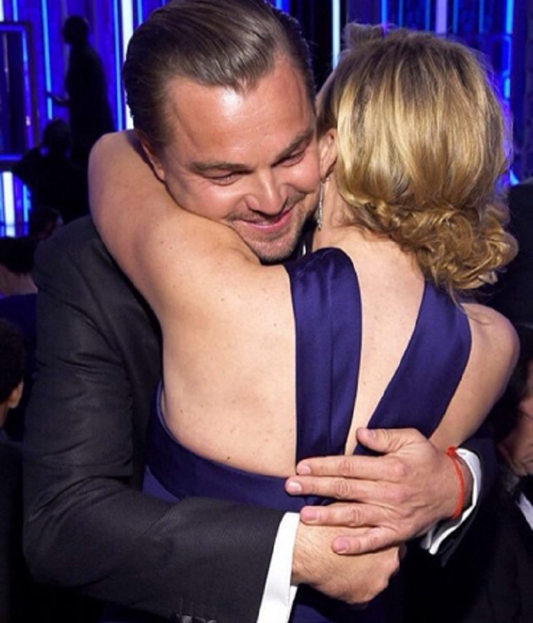 team_world's tweet image. Leonardo DiCaprio e Kate Winslet ieri e oggi: 19 anni (😱) dopo #Titanic #GoldenGlobes
