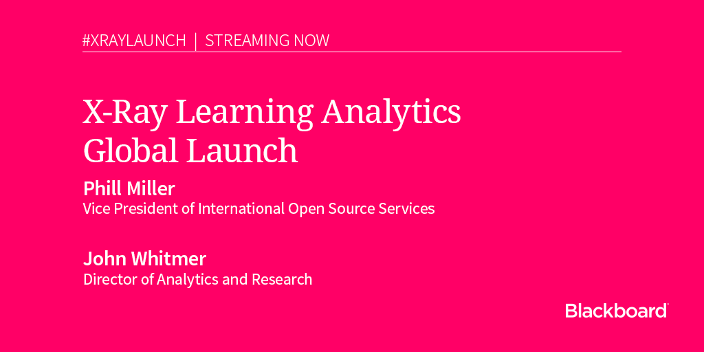 Blackboard's tweet photo. Join us for #XRayLaunch. Streaming now: https://t.co/0fzOlmhMUY https://t.co/X5lJ5SUpGa