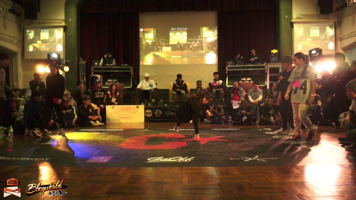 breakingstation's tweet image. Bgirl Final battle Lady Banana &amp;amp; Kayi vs Playmo &amp;amp; Fanny FULL VIDEO: goo.gl/iS29AN
