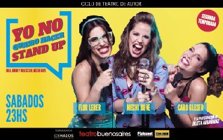 ya regresan con más éxito <a href="/ynqhstandup/">YNQH Stand Up</a> <a href="/MechiBove/">Mechi Bove</a> <a href="/CaroGleser/">Caro Gleser</a> <a href="/FlorLerer/">Flor Lerer ♥</a> <a href="/JuArg/">Julieta Argañaraz</a> #TEATROBUENOSAIRES