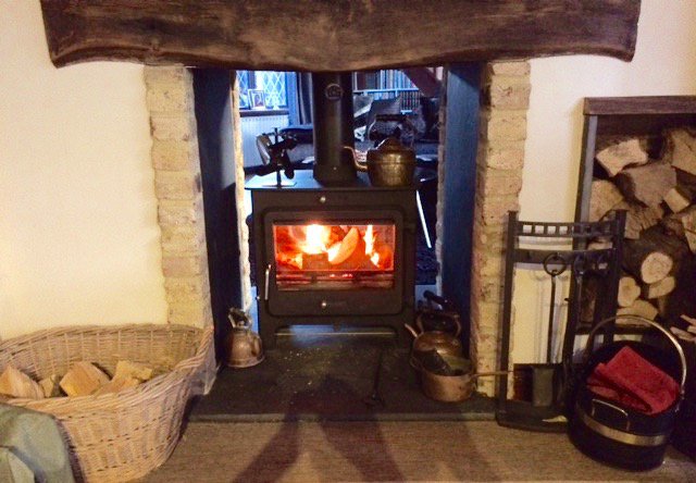 Mystoveshop's tweet photo. Awesome @EkolStoves Clarity Double Sided Stove recently installed!! https://t.co/c6eCrmJPxK