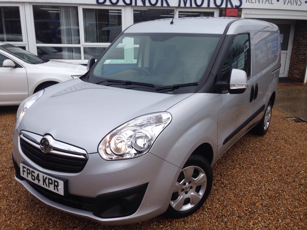 Bognormotors's tweet photo. 2014(64) VAUXHALL COMBO 1.3TD Sportive 2000 Panel Van 12,000miles

Only £8495+vat https://t.co/KVVnMgA9Cf