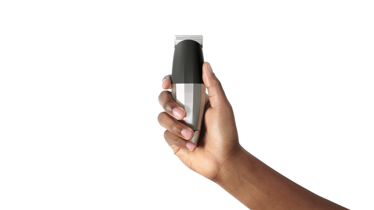 verge's tweet photo. The Bevel Trimmer promises a sharper, cleaner haircut for people of color https://t.co/oYekivuA2D https://t.co/tDv2hls7z9