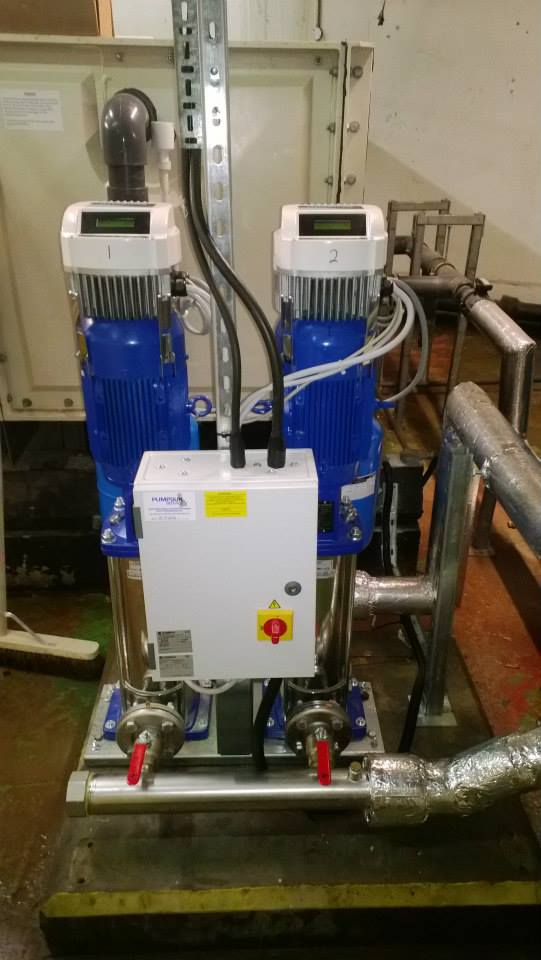 Pumps UK Service on Twitter "Lowara booster set installation in 