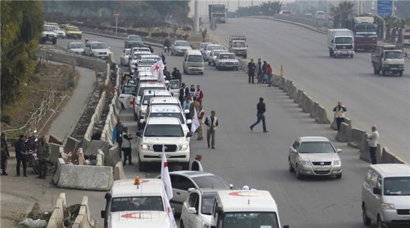 Baba_wale's tweet photo. "@AJENews: Aid trucks head for besieged Syrian towns https://t.co/WOTL56g2xK https://t.co/nYrUVtUWHB"