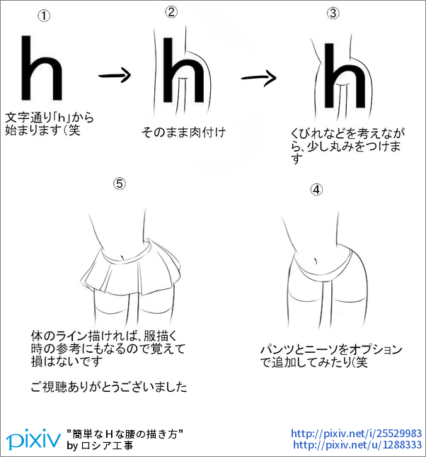 Pixivision 在 Twitter 上 素敵なお尻を描くには お尻に続く腰のラインや 無理のない股関節の動きがポイントです 講座 腰 お尻の 描き方 T Co 6uw2kmm0fy Pixivspotlight T Co Il5rx2rqev Twitter