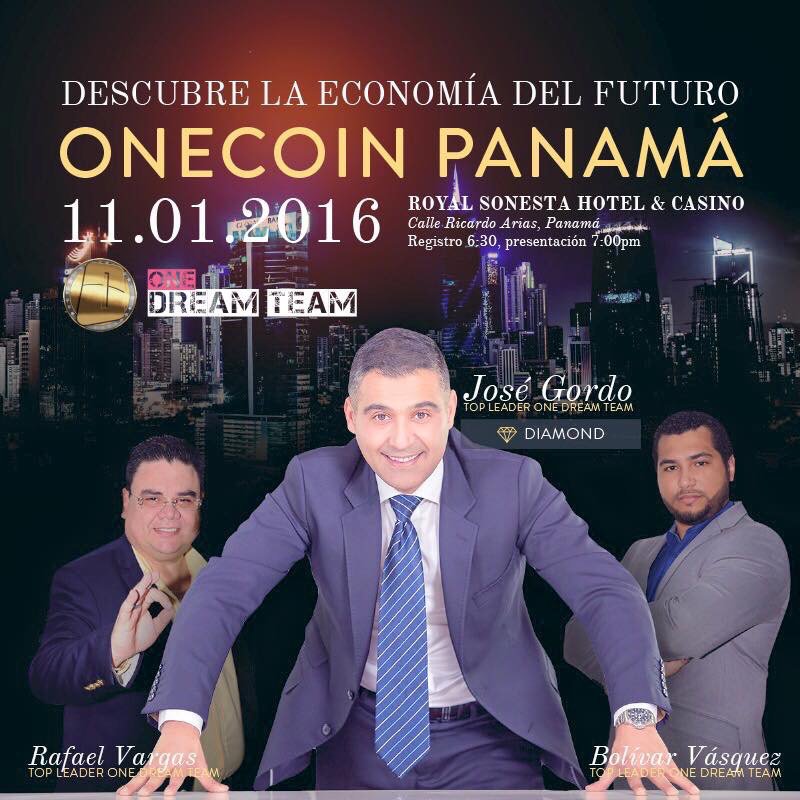 OneCoin SouthAfrica
Big OneCoin event in Panama
with Jose Gordo
Let's make it happen
onecoin.eu/signup/Marcsax…