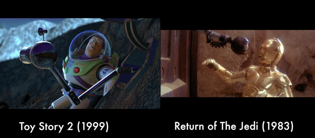 peakvideouk's tweet photo. Pixar's Cinematic References https://t.co/D8C6XKnEBl https://t.co/Nu9zeRXgKi