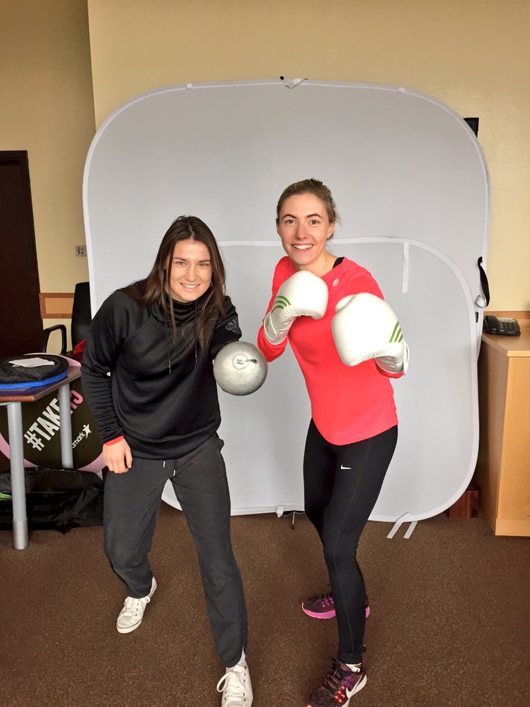 In a shock move I've decided to change sports with <a href="/KatieTaylor/">Katie Taylor</a>. She'll take on Pentathlon &amp; I'll be boxing.🖐🏻🙋🏼🙅🏼👊🏻