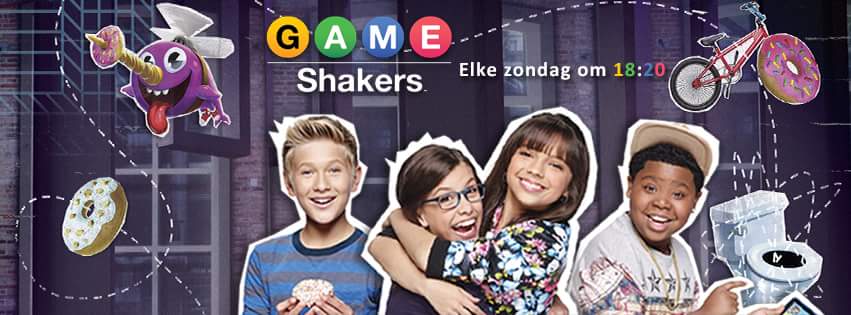 Genoten van Game Shakers? Elke zondag om 18:20 een nieuwe aflevering! Gemist? Kijk nu terug op nickelodeon.nl