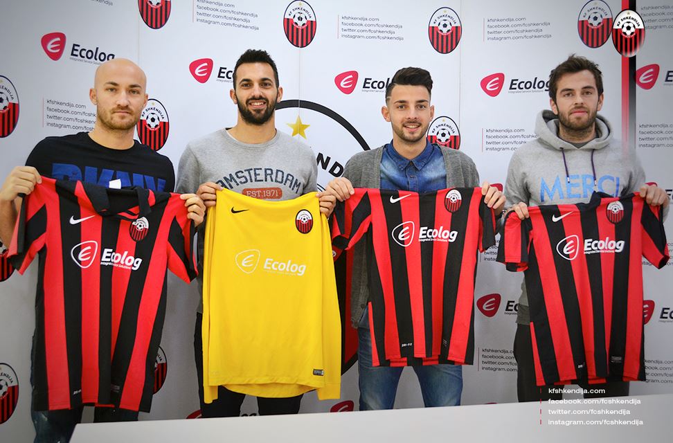Nedzipi, Zahov, Merajic and Vujcic; photo: Shkendija