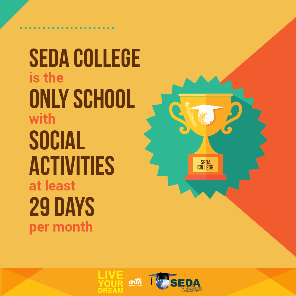 mySEDA's tweet photo. Have you ever took part in some of our Extra Activities? :D
#ExtraActivities #SEDACollege https://t.co/0zjXkMuCdw