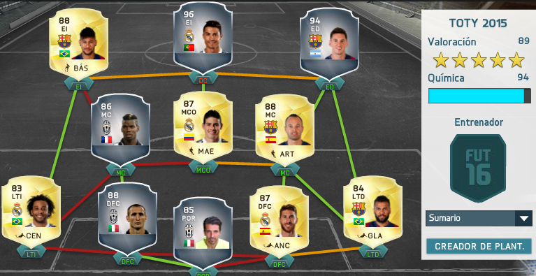 OtraPutaLiga's tweet photo. @EASPORTSEsp Aquí está #MITOTY https://t.co/fTDuGZBd3w